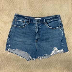 4 inch mom shorts